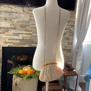 Vintage 80's White Purse by Carla Marchi